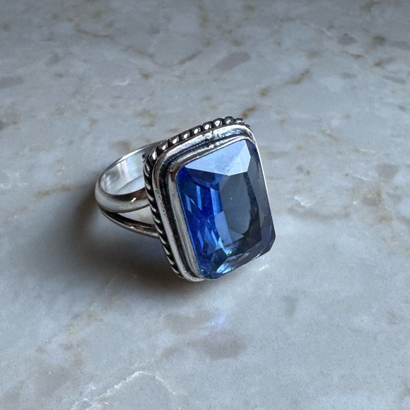 NWOT Sundance Sealight Ring Tanzanite Sterling Silver